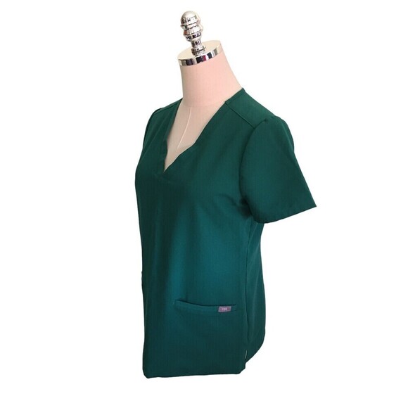 Figs Technical Collection Scrubs Women's Size XS Short Sleeve - Picture 4 of 8